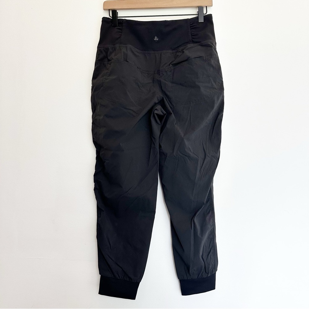 prAna Summit Joggers Black Size Medium Women’s Active Hiking Pants Athleisure - Picture 5 of 12